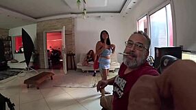 Behind the scenes, wild sex breaks unfold