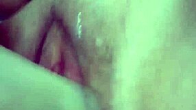 Big dildo makes her cum