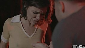 The couple felt overwhelmed as aliens bent them over for rough galactic sex.