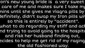 After accidental viagra dose she relieves my aching cock so husband doesn't find out