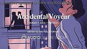 she finger fucks her pussy while neighbors fuck in front of her window roleplay voyeur creampie