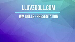 WM sex doll breast softness test and boobs simulation function 😊