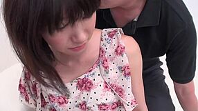 Can my step daddy resist pounding this eager Japanese pussy to creampie?