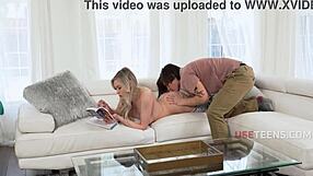 Step Sis Gets Fucked Hard by Step Bro