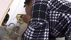 Plain-Faced Mature Woman Cries Over Child's Tears - Mio Oka 1