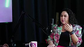 Marina Karam fucks in Bora Cast with Bruna Carlos in sheer red lingerie!