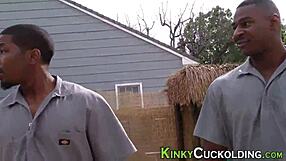 that cuckolding scene where the ho gets a huge facial from the big cock