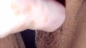 Cock pump leads to masturbation and creampie