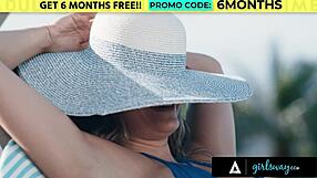 i see desiree dulce mistake horny lesbian milf kenzie taylor for husband in outdoor sunbathing. big tits clit licking and fucking ensue.