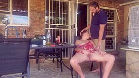 My Friend's Wife Cheats with Outdoor Muff Diving