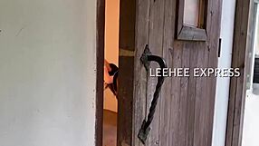 Bold Korean Model Kim Woohyun Shows Big Tits