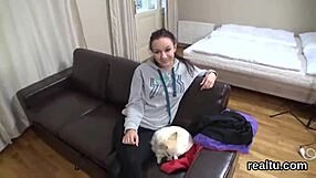 Flawless Czech teen teased in supermarket