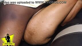 black ninja rocks neighbor hard in bathroom and cums