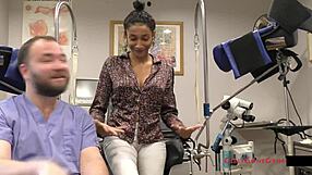 Human guinea pigs in the hospital, Miss Mars spreads her big ass. 😈