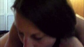 my girl kim giving me a good blowjob & handjob