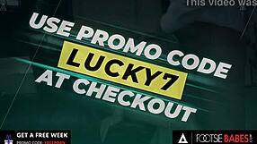 Stunning Brunette Lilu Moon Gets Feet Covered In Hot Cum