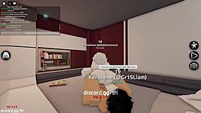 I let a horny man fuck and creampie me in a Roblox condo game.