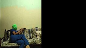 mother-in-law teasing her pussy at home