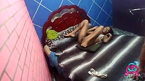 Skinny Latina Teen Bent Over For Anal Doggystyle Fucking