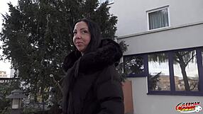 German Scout - Inked Cougar Sara Deluxe's Big Ass First Time Casting Fuck