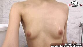 super thin japanese hairy teen gets fucked