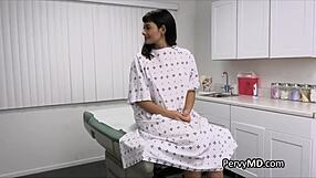 Latina Takes Doctor's Medication from Behind