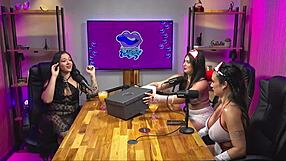 Guided Handjob with Hot Brunette in Lingerie