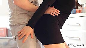 My stepson fucks me in the room before family dinner