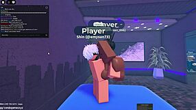 Egyptian girl gets fucked in Roblox condo game!