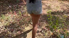 Indian Cute Teen Gf Called to Jungle for Forest Fuck Adventure