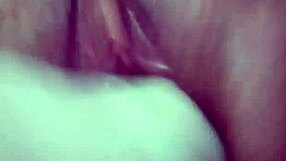 Big dildo makes her cum