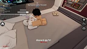 I let a horny man fuck and creampie me in a Roblox condo game.