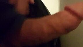 Huge cock dominates the scene.