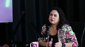 Marina Karam fucks in Bora Cast with Bruna Carlos in sheer red lingerie!