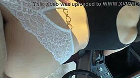 I took my girlfriend to the woods and fucked her in the car! 😈