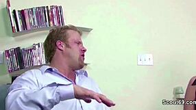 hot milf chef seduces stranger to collaborate in office