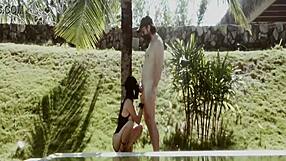 Intense Outdoor Anal Passion with Horny Asian Teen 18+