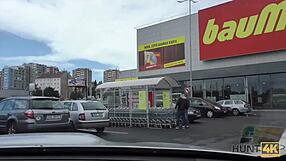 Buying Young Pussy While Shopping