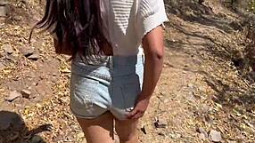 Indian Cute Teen Gf Called to Jungle for Forest Fuck Adventure