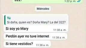 I sees Doña Mary's delicious ass in her tight shorty shorts