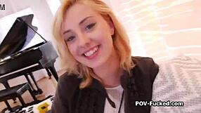 smoking hot blonde is ready for hardcore porn