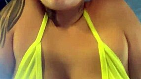 Training at Gym with Wet Pussy Exposed!