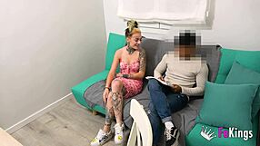 Lady Medusa fucks her tutor with irresistible body