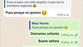 I sees Doña Mary's delicious ass in her tight shorty shorts