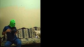 mother-in-law teasing her pussy at home