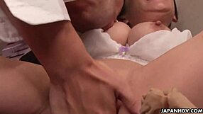 Japanese asian rei kitajima enjoys sex with co worker uncensored