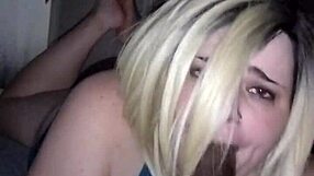 Snowbunnyqueen27 Teases Cage Fighter's Beautiful BBC with Deep Throats