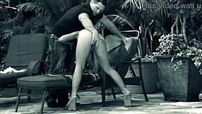 Aubrey Adams Rubs Herself Outdoors Before Intense Fucking