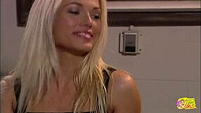 beautiful blonde to her friend eating pussy and kissing her big ass