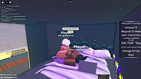 Egyptian girl gets fucked in Roblox condo game!